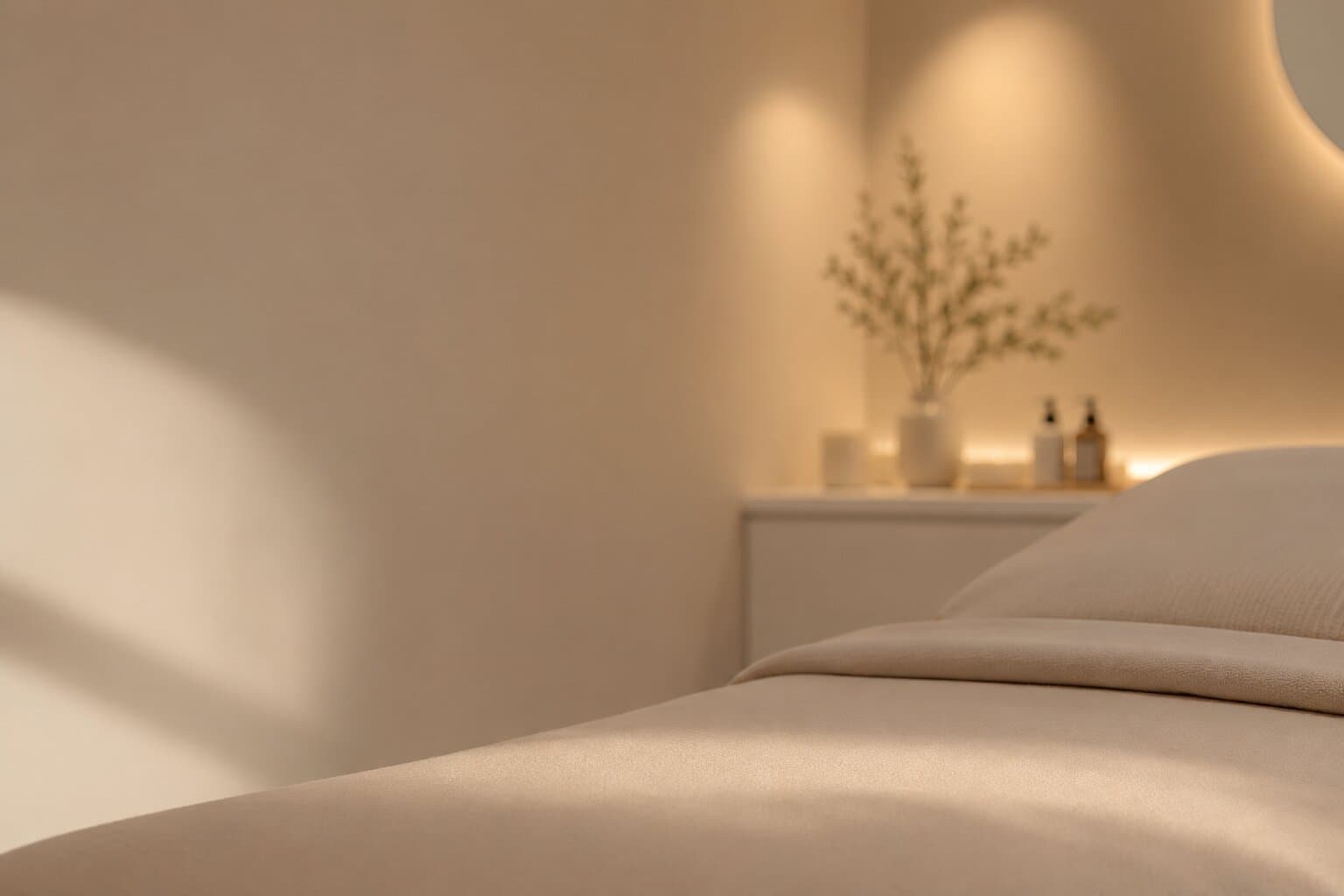 The private treatment room at Esthetic Laser Inc
