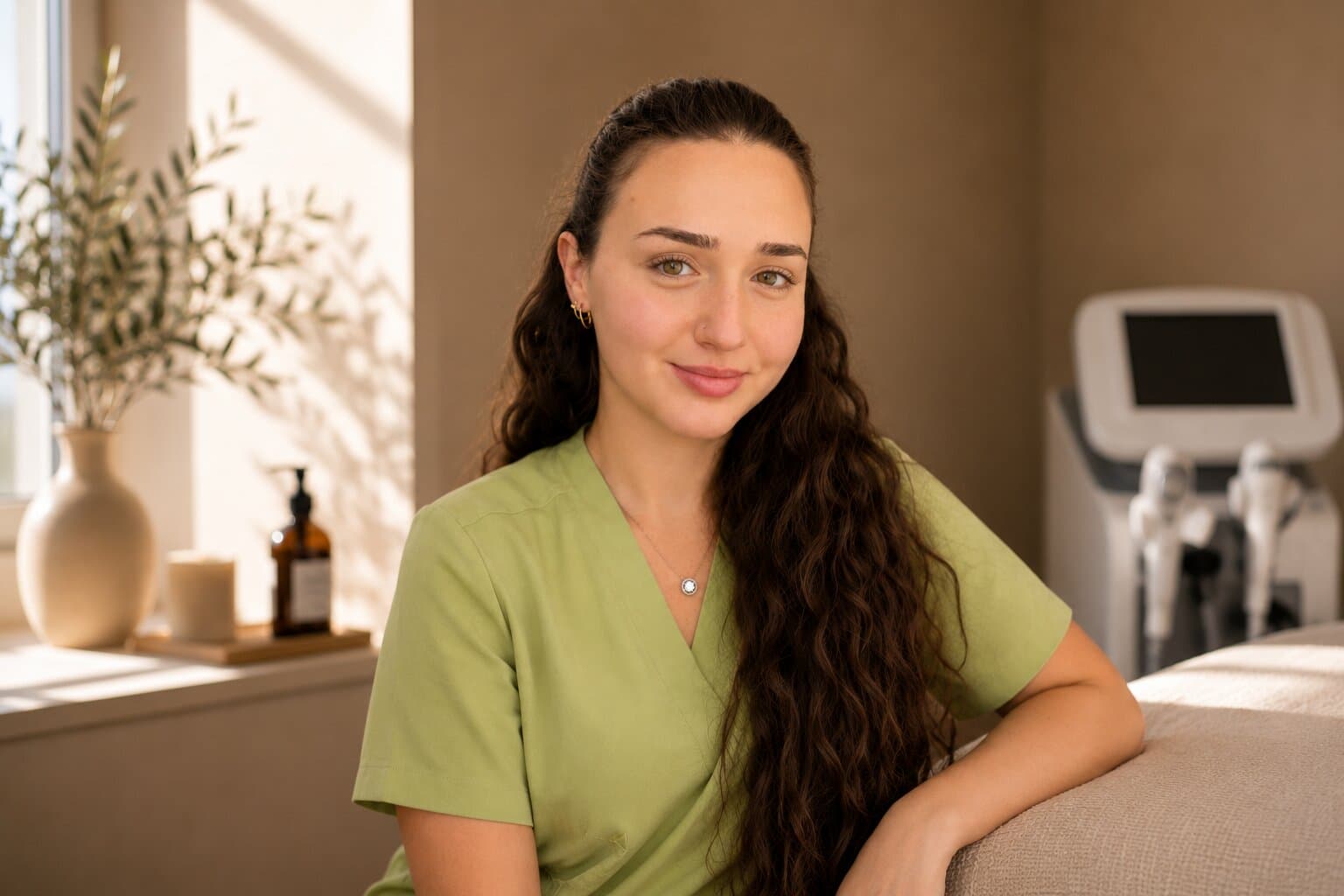 Michelle at the Esthetic Laser Inc studio